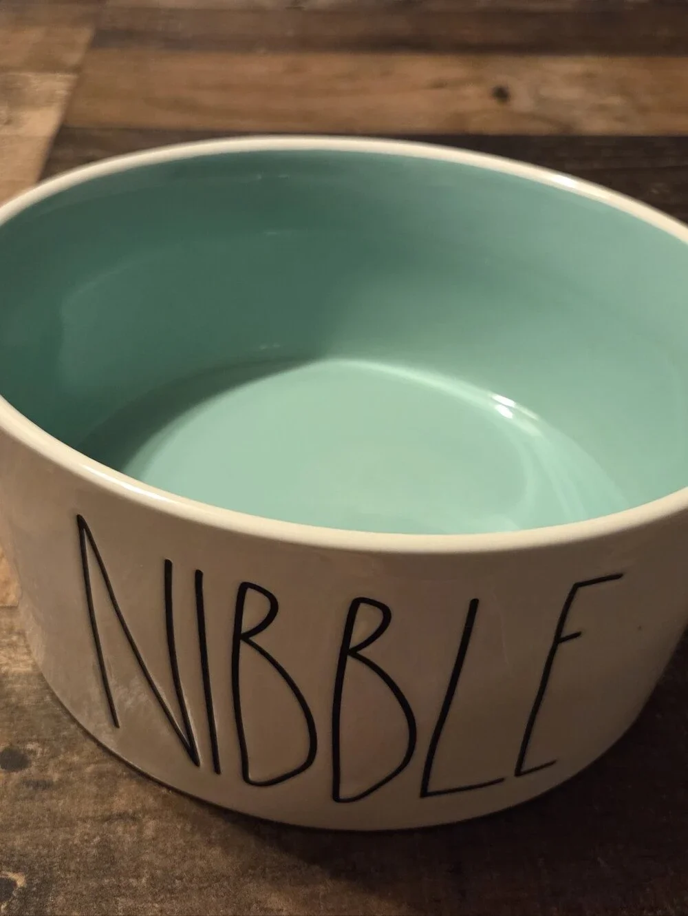 RAE DUNN Artisan Collection NIBBLE Serving Entertaining Snack Bowl By Magenta